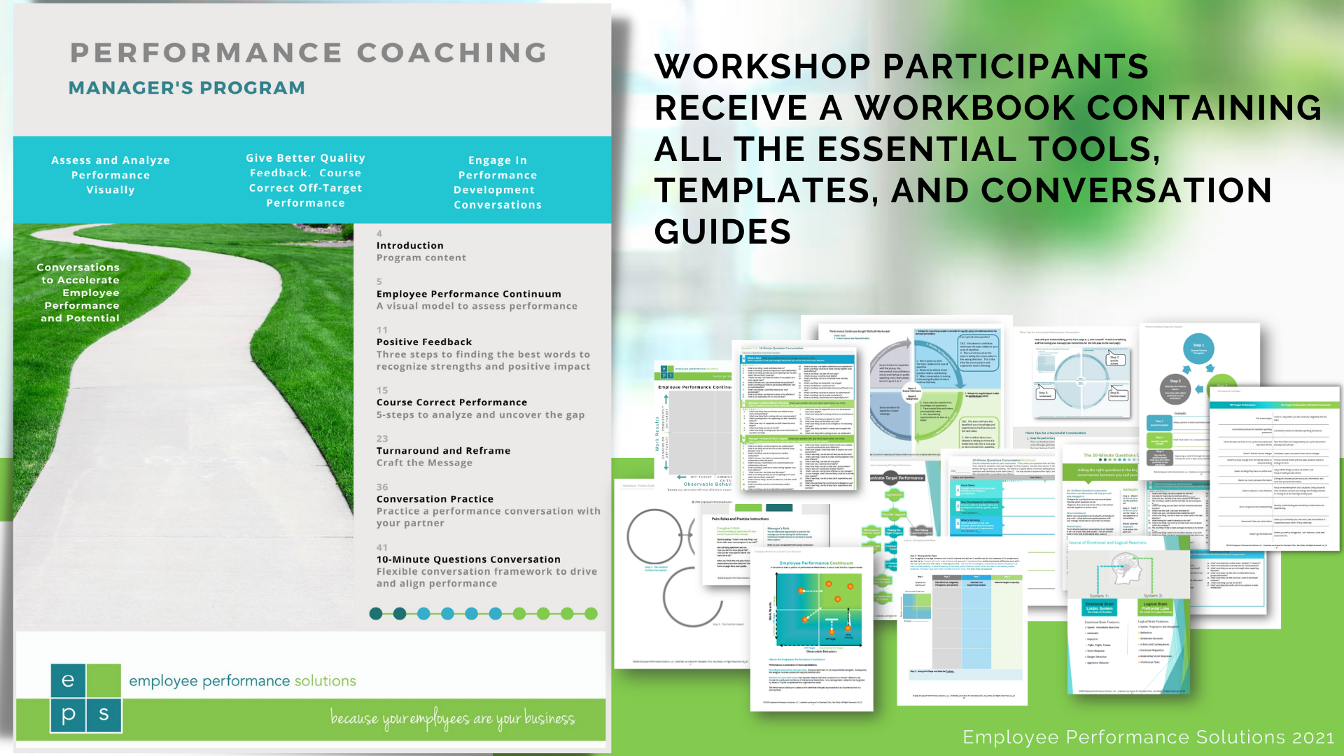 Performance Coaching Manager Training Materials